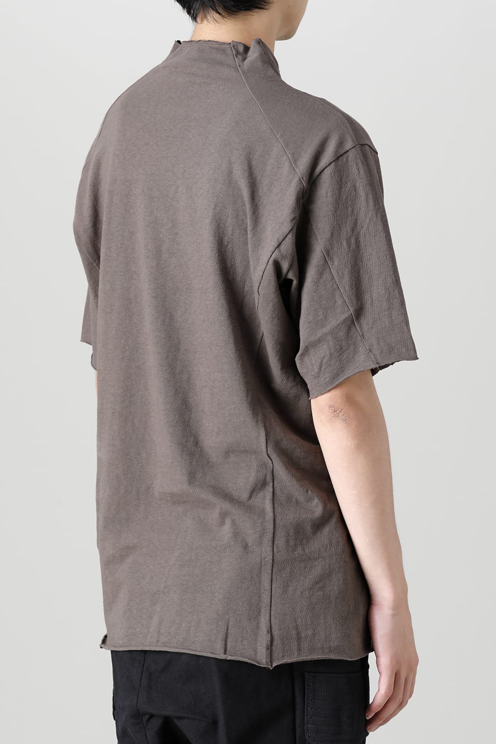 Short sleeve cotton jersey Gray