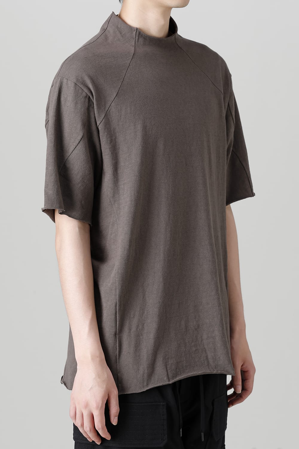 Short sleeve cotton jersey Gray