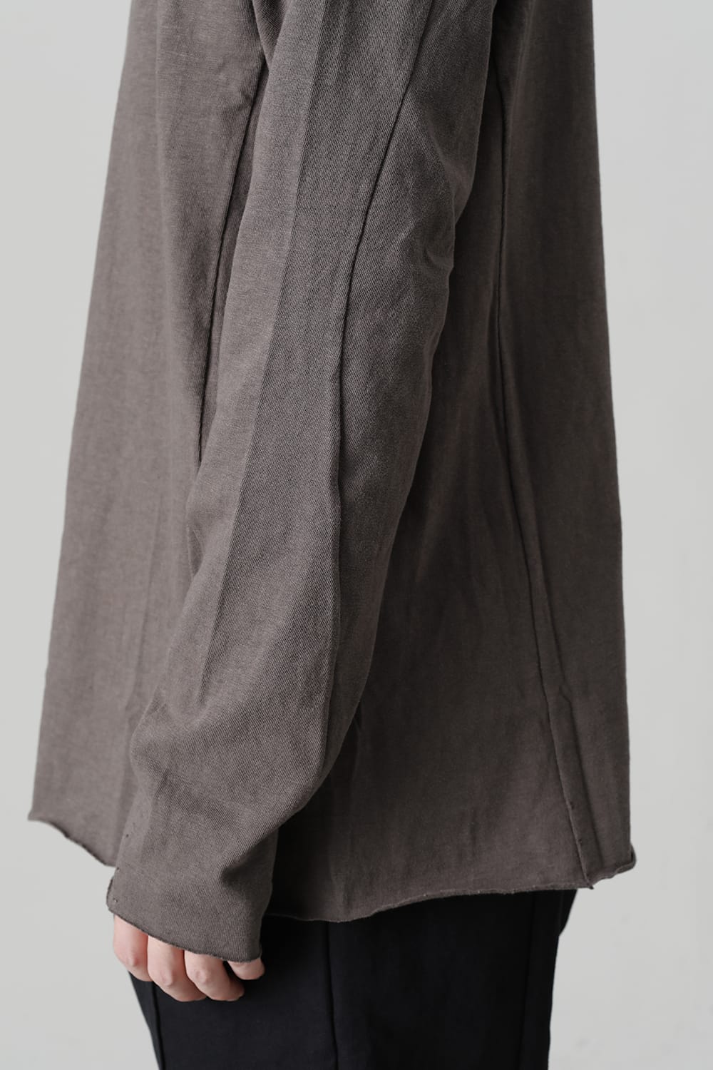 Long sleeve cotton jersey Gray