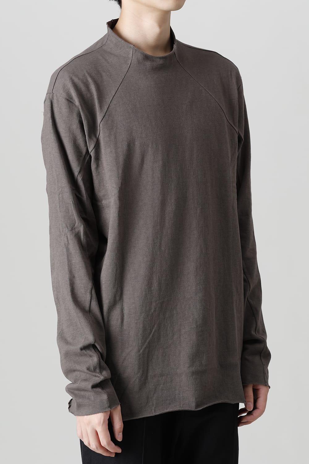 Long sleeve cotton jersey Gray