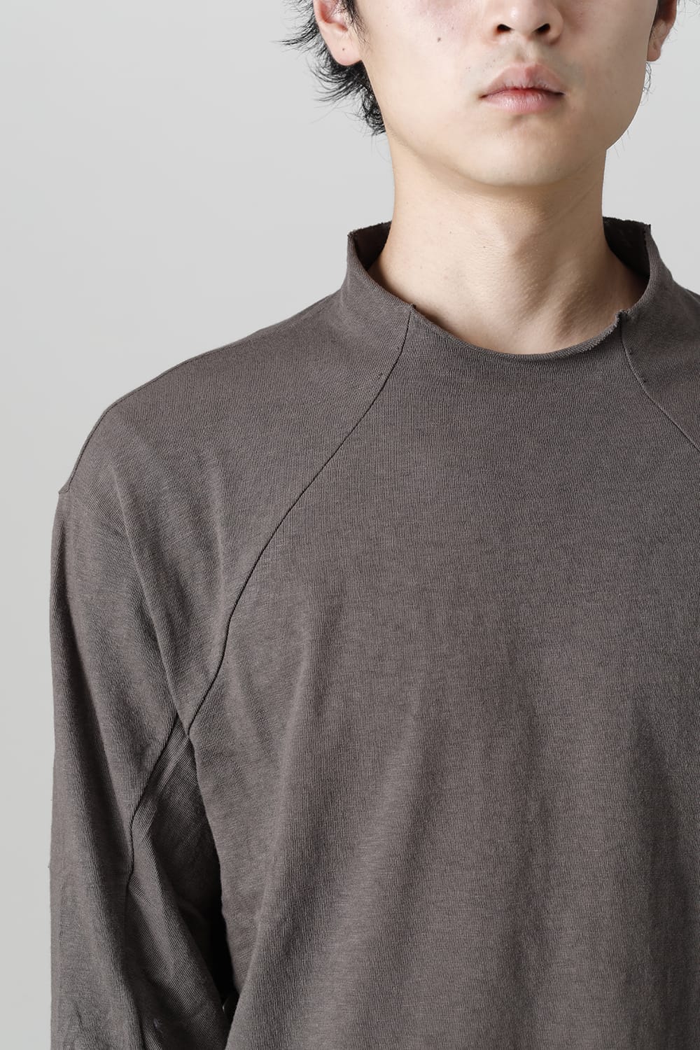 Long sleeve cotton jersey Gray