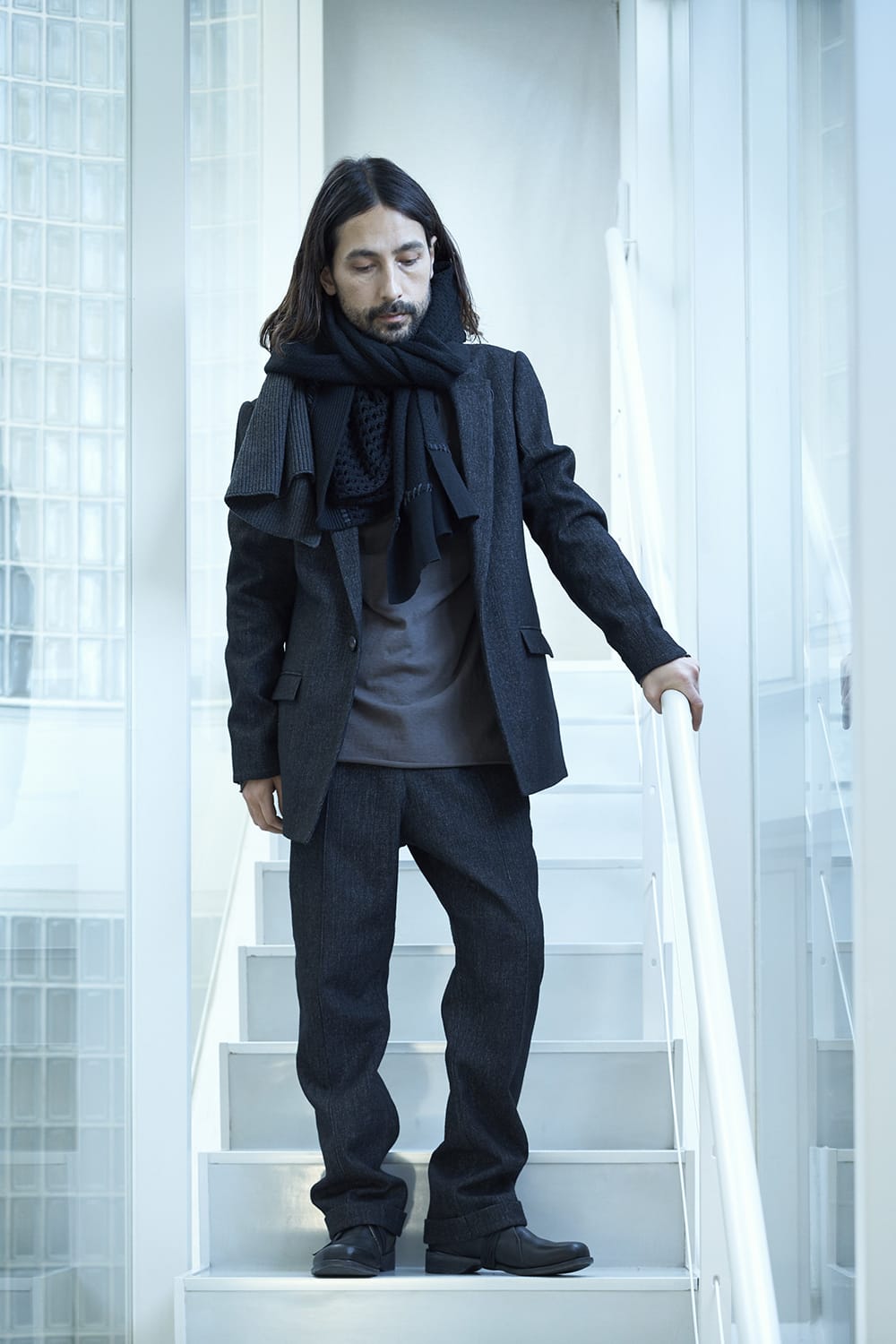 Long sleeve cotton jersey Gray