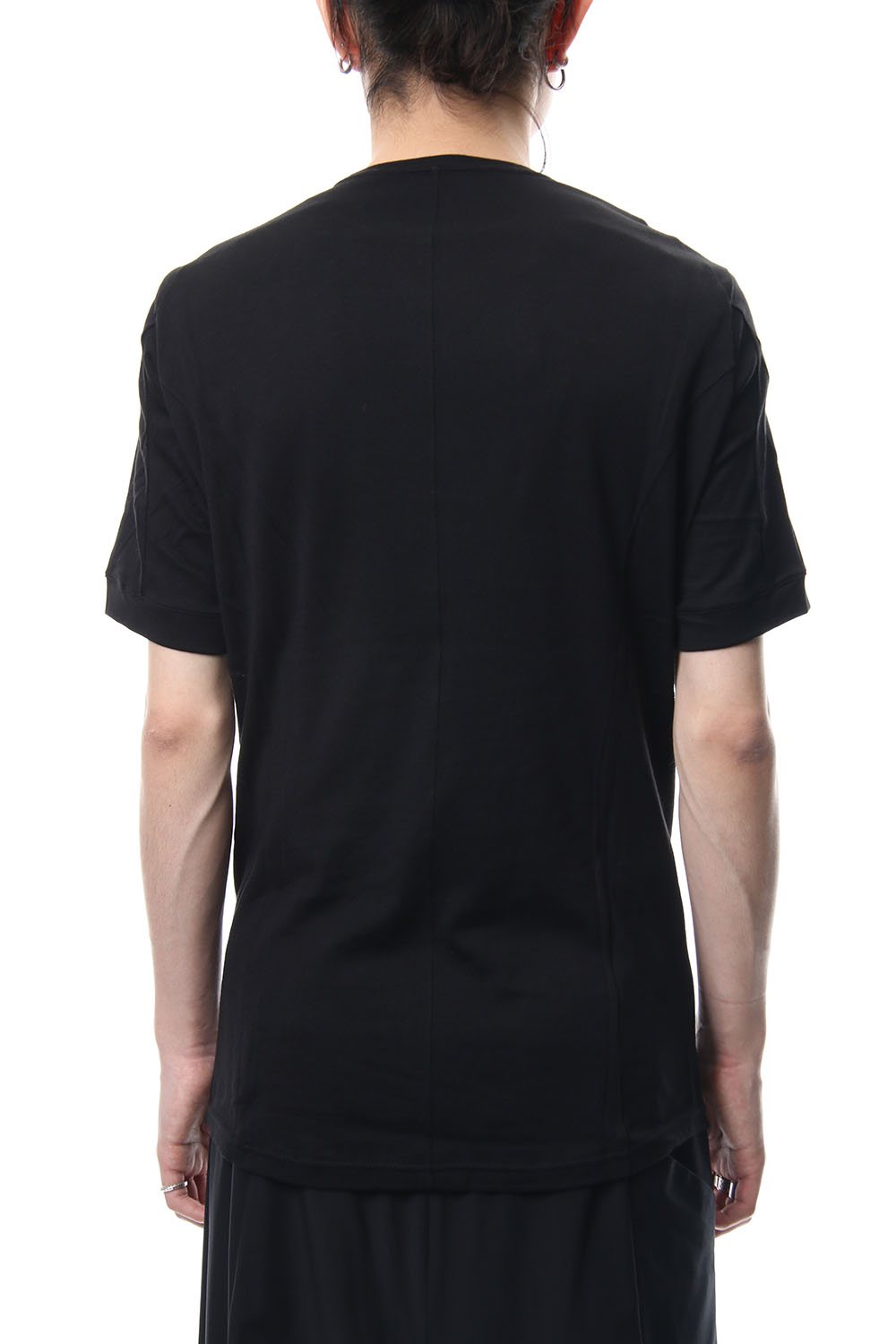 Short Sleeve Silk / Cotton Jersey