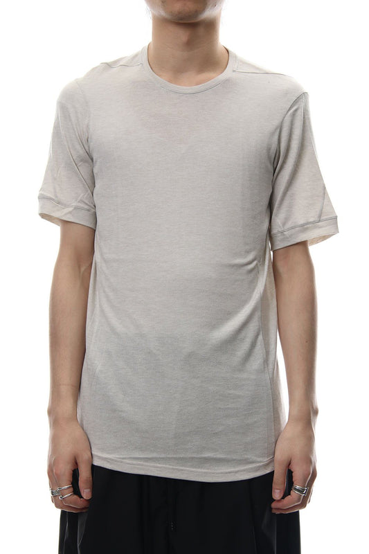 Short Sleeve Silk / Cotton Jersey