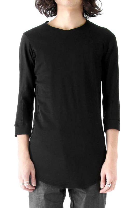 Three-quarter Sleeve Interlock Cotton Jersey