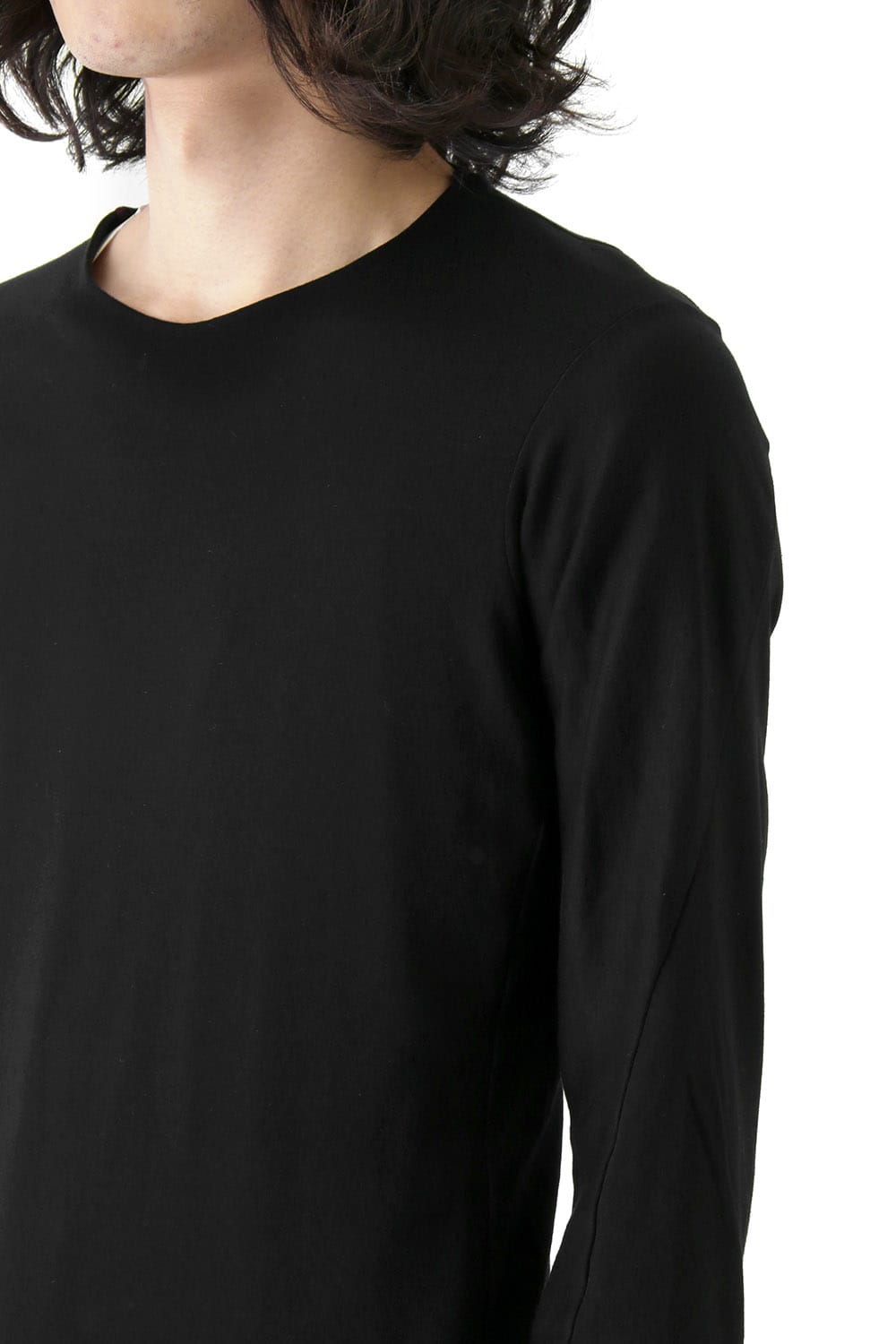 Three-quarter Sleeve Interlock Cotton Jersey