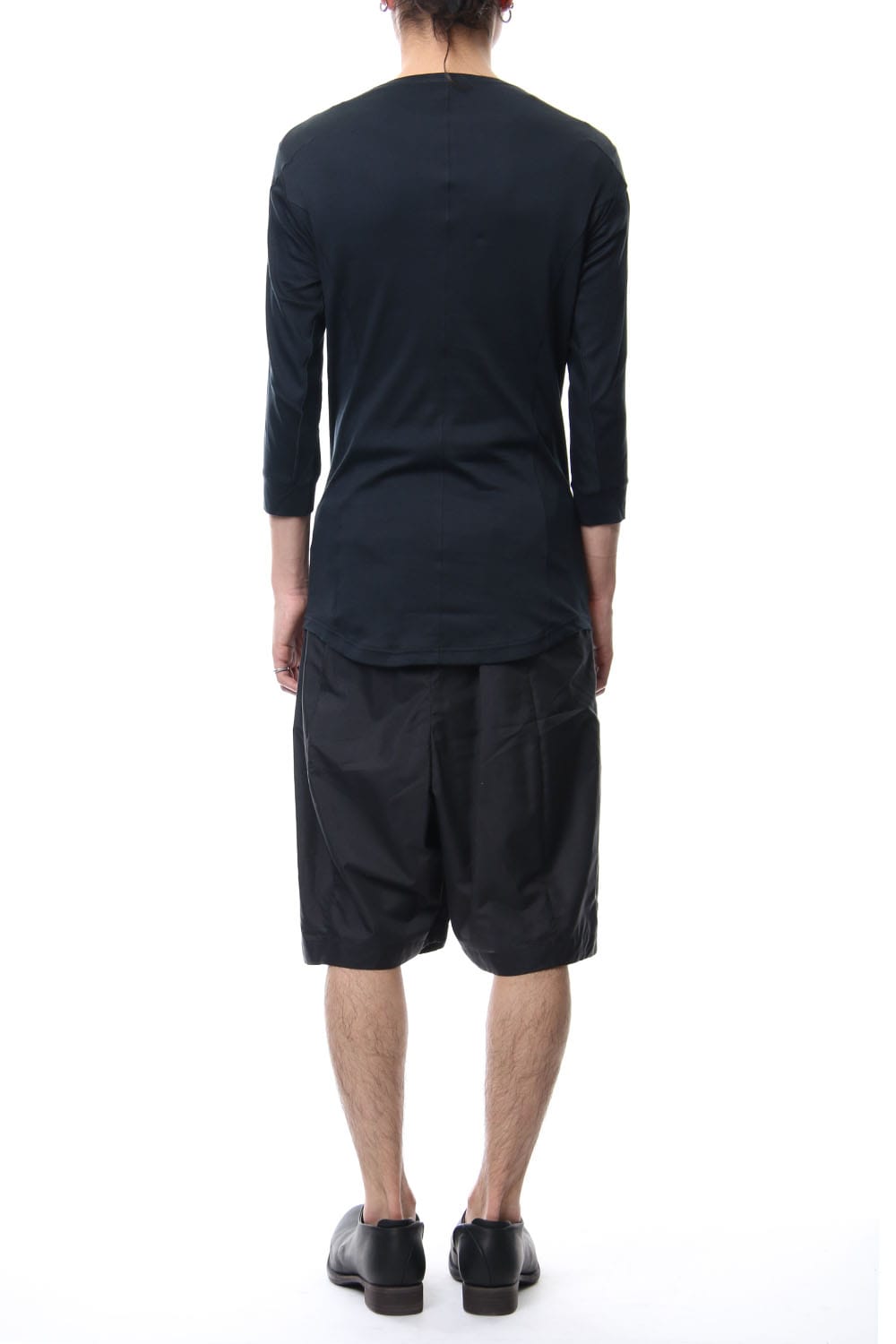 Harf pants Silk typewriter cloth