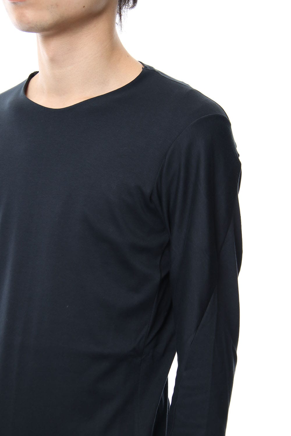 Three-quarter Sleeve Interlock Cotton Jersey