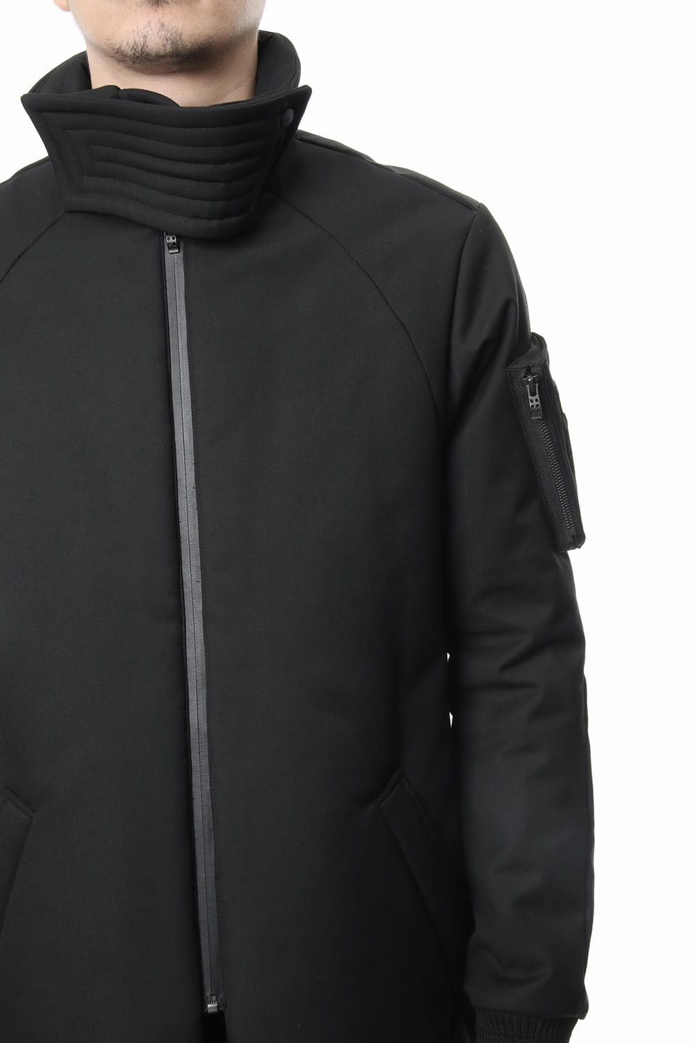 High Neck Down Coat (THIN DOWN)