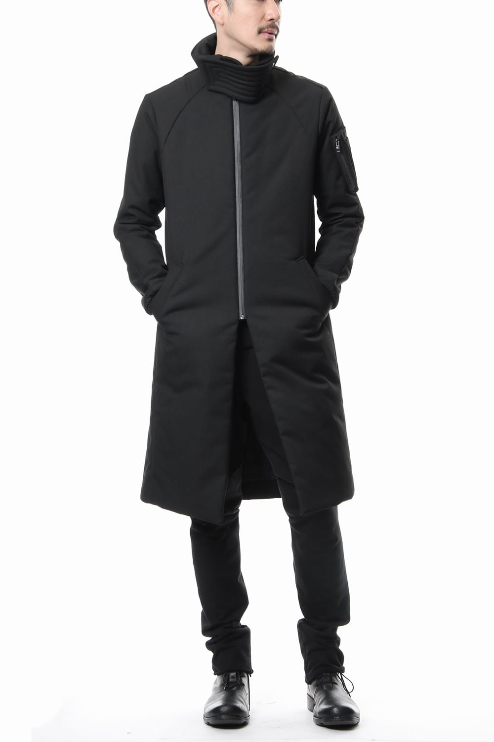 High Neck Down Coat (THIN DOWN)