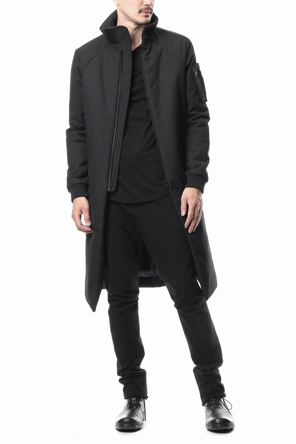 High Neck Down Coat (THIN DOWN)