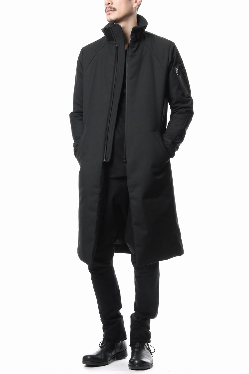 High Neck Down Coat (THIN DOWN)