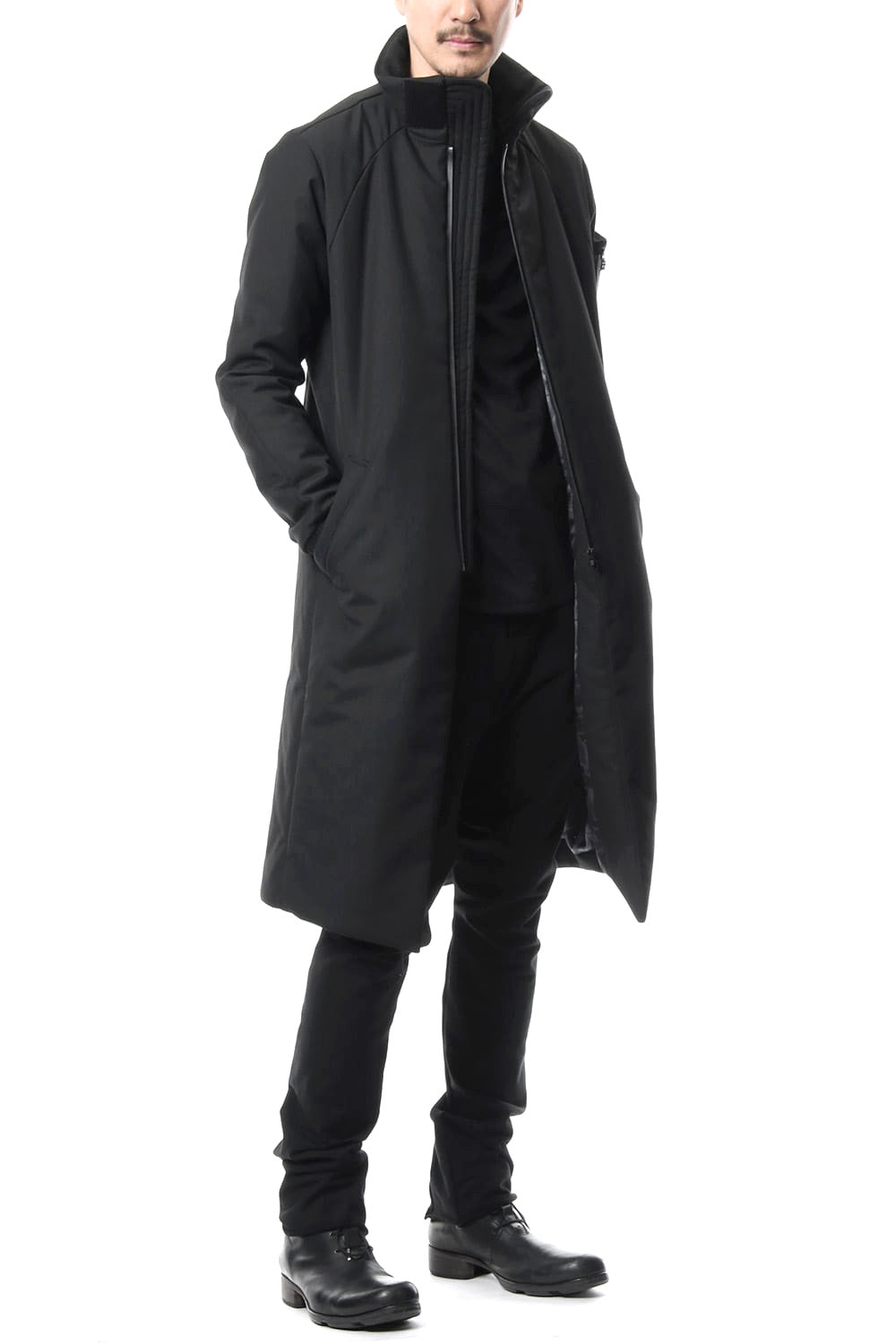 High Neck Down Coat (THIN DOWN)