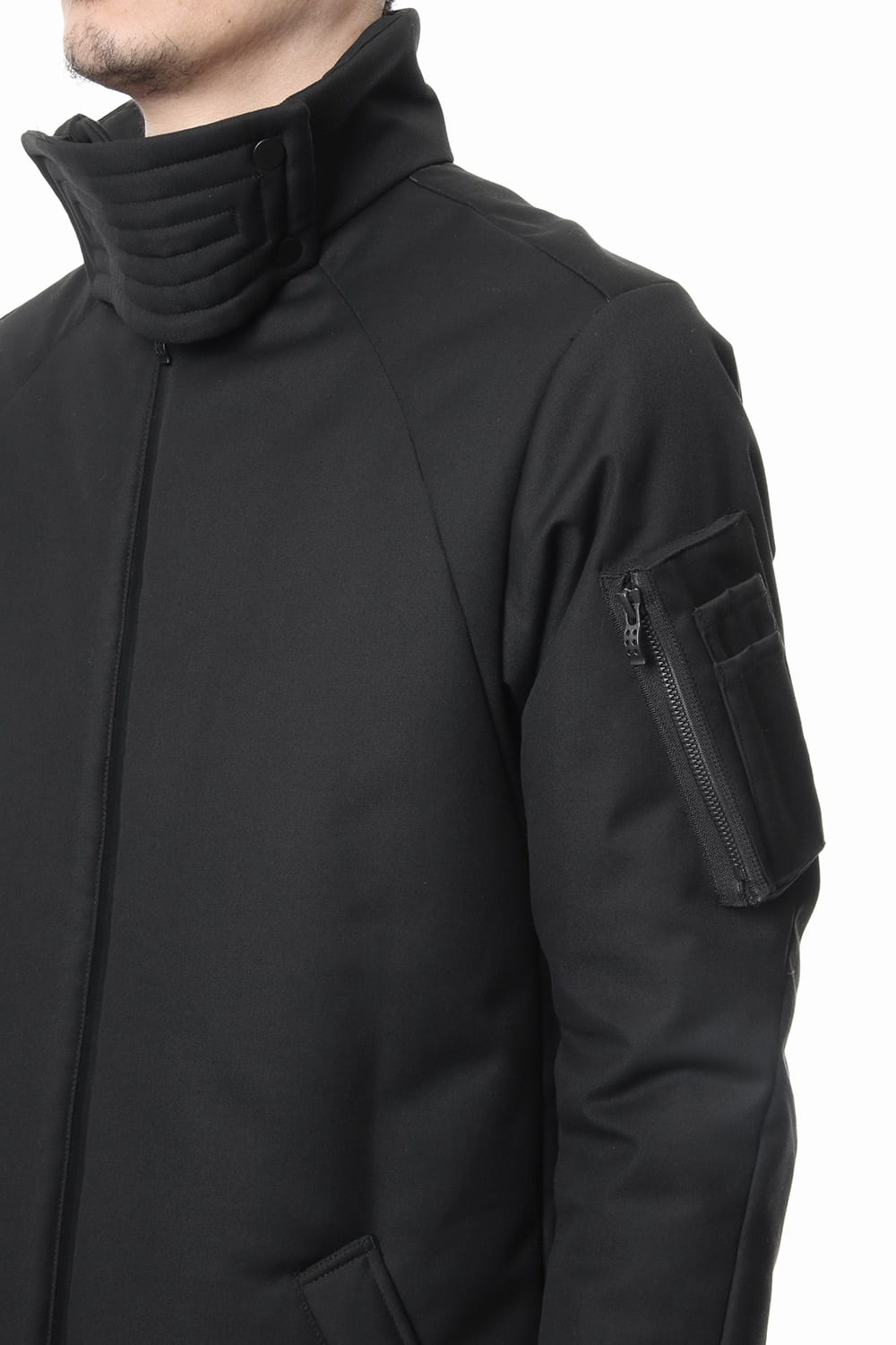 High Neck Down Coat (THIN DOWN)