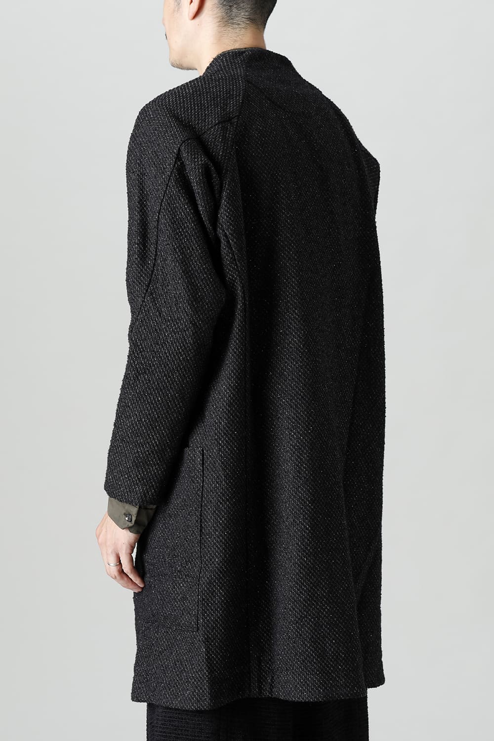 Coat Silk mixed Jacquard