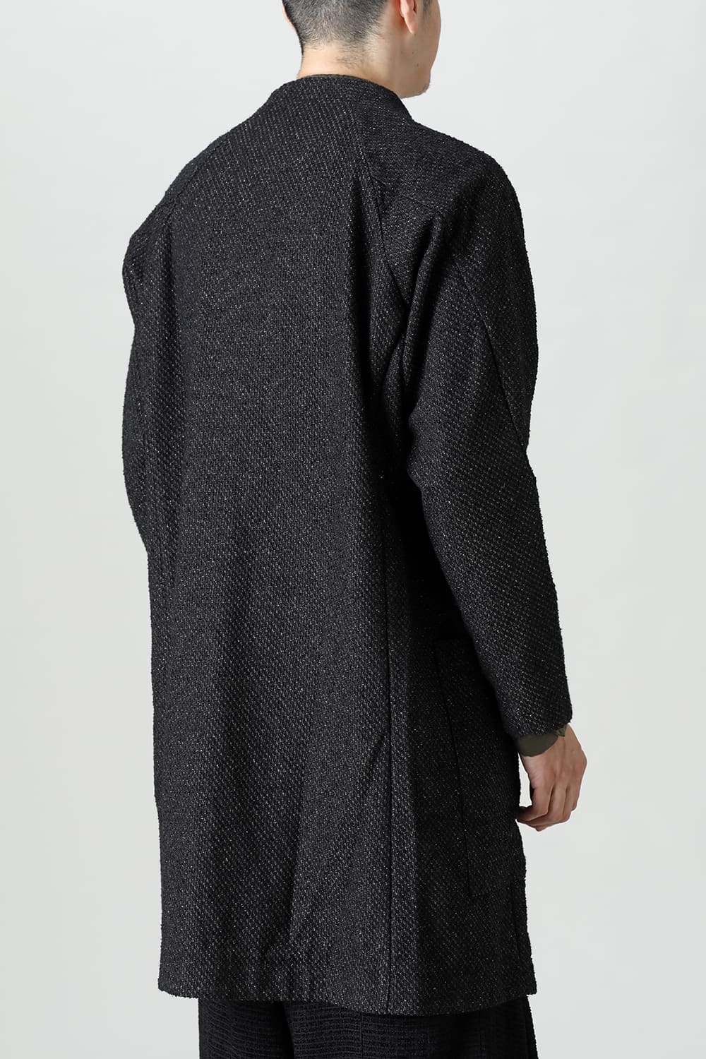 Coat Silk mixed Jacquard