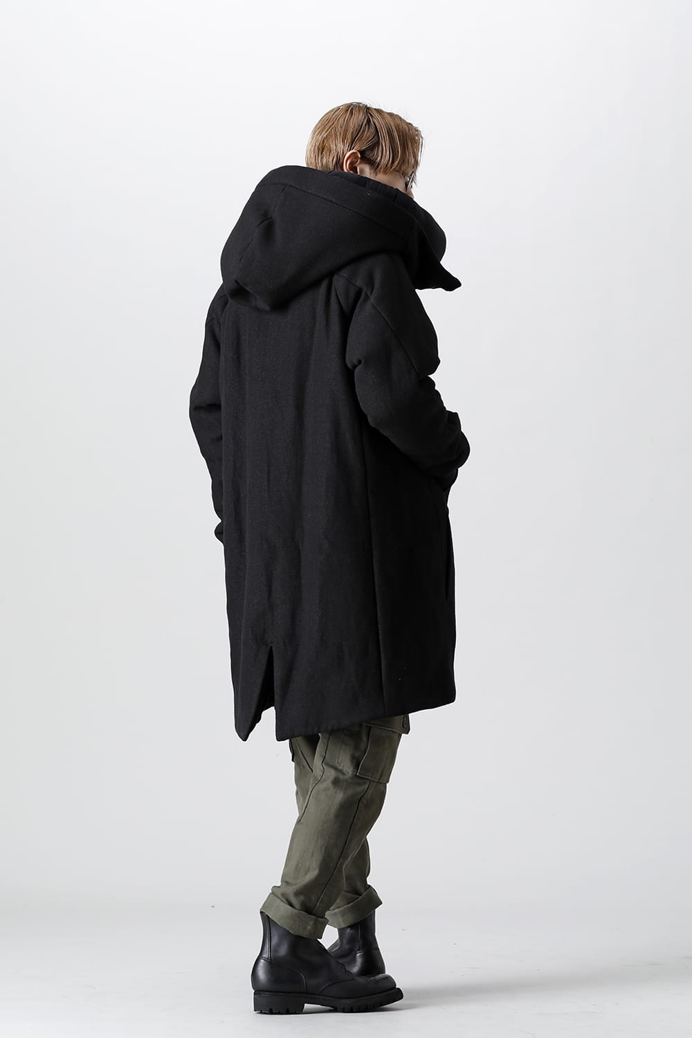 Coat Shetland wool Extreme padded