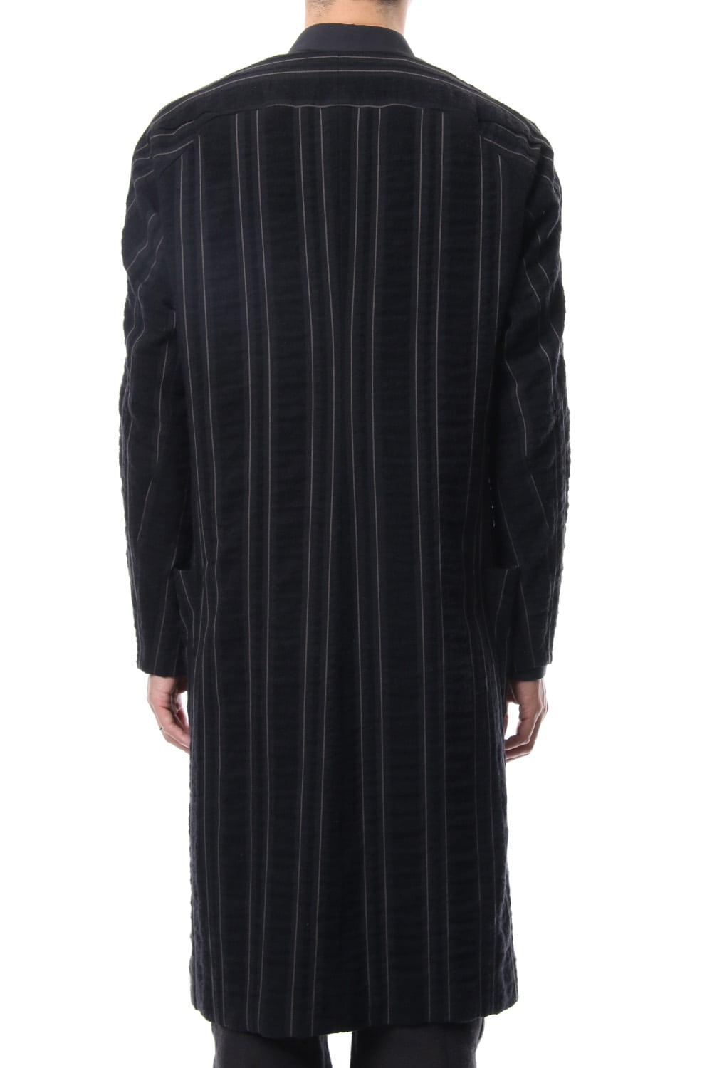 Coat Wool/ Cotton Stripe