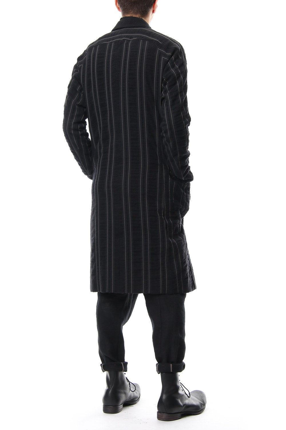 Coat Wool/ Cotton Stripe