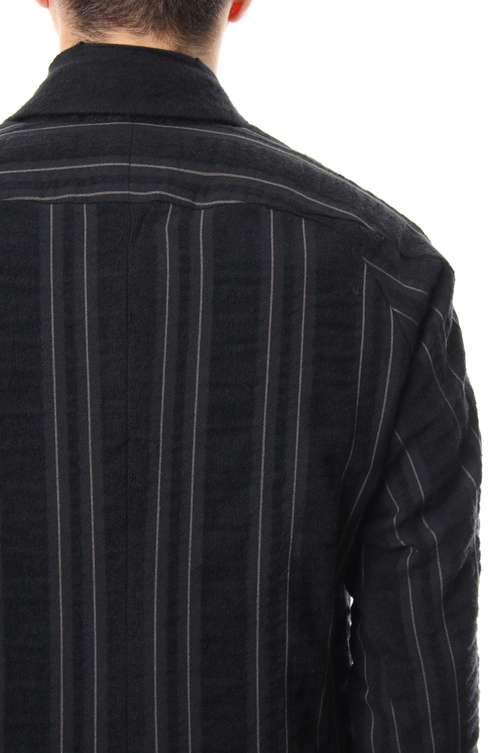 Coat Wool/ Cotton Stripe