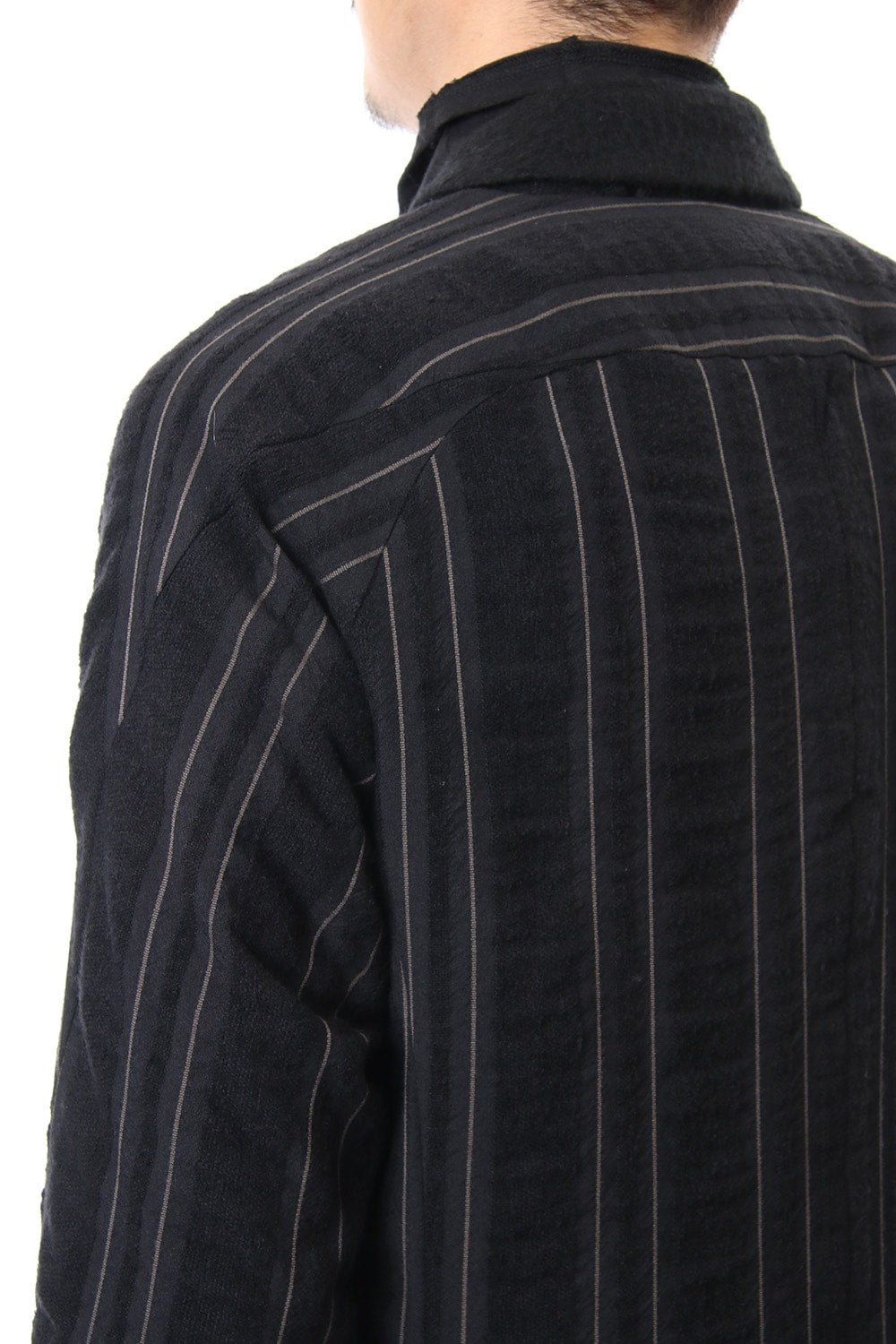 Coat Wool/ Cotton Stripe