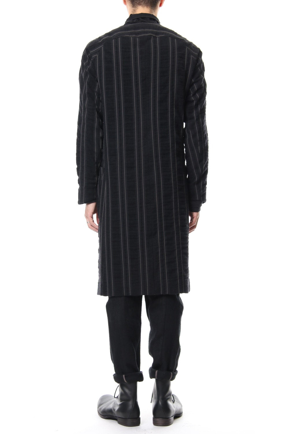 Coat Wool/ Cotton Stripe