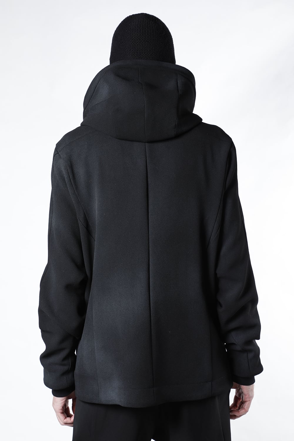 ジャケット ウール ヘビー ジョーゼット ホワイトピグメント コーティング