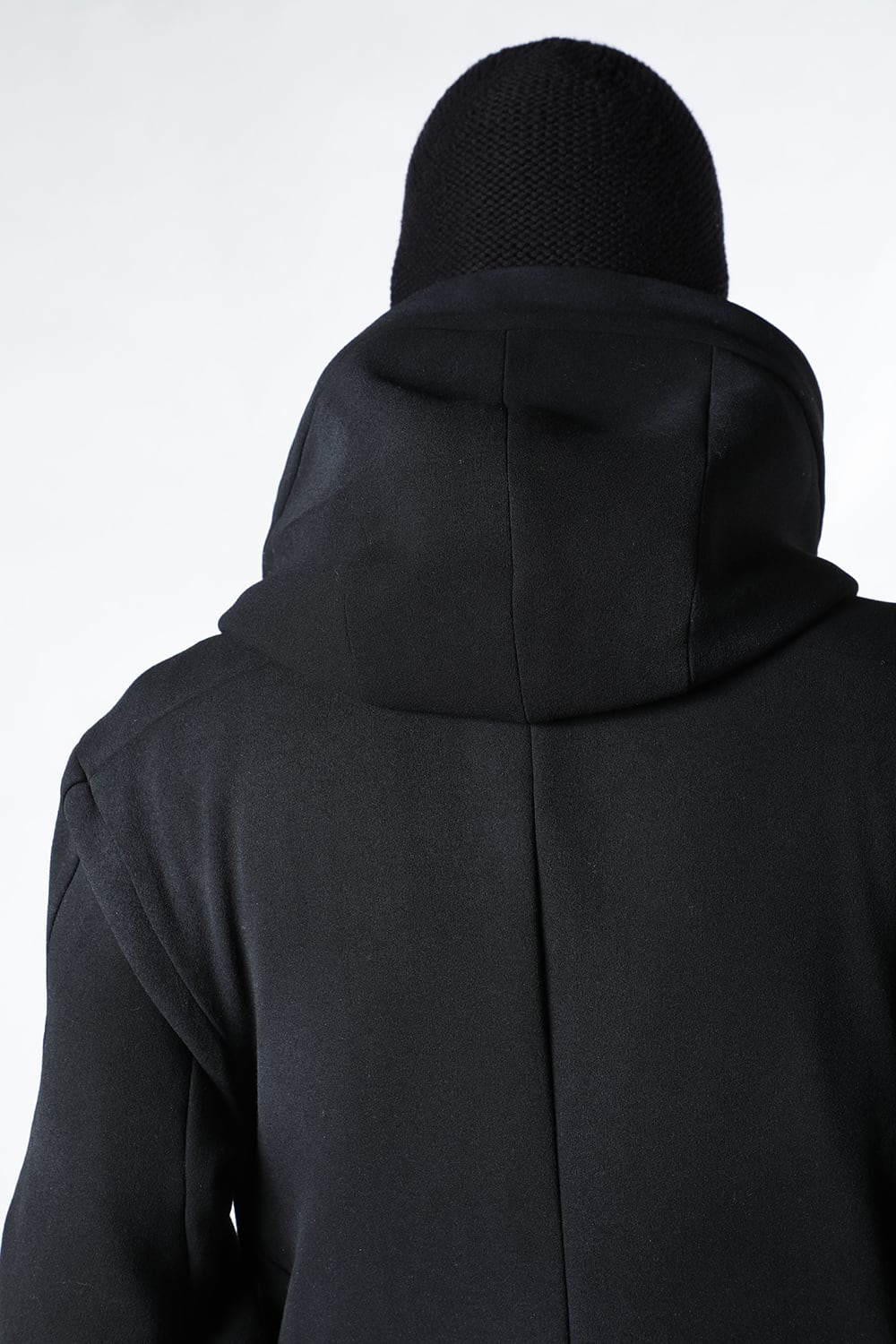 ジャケット ウール ヘビー ジョーゼット ホワイトピグメント コーティング