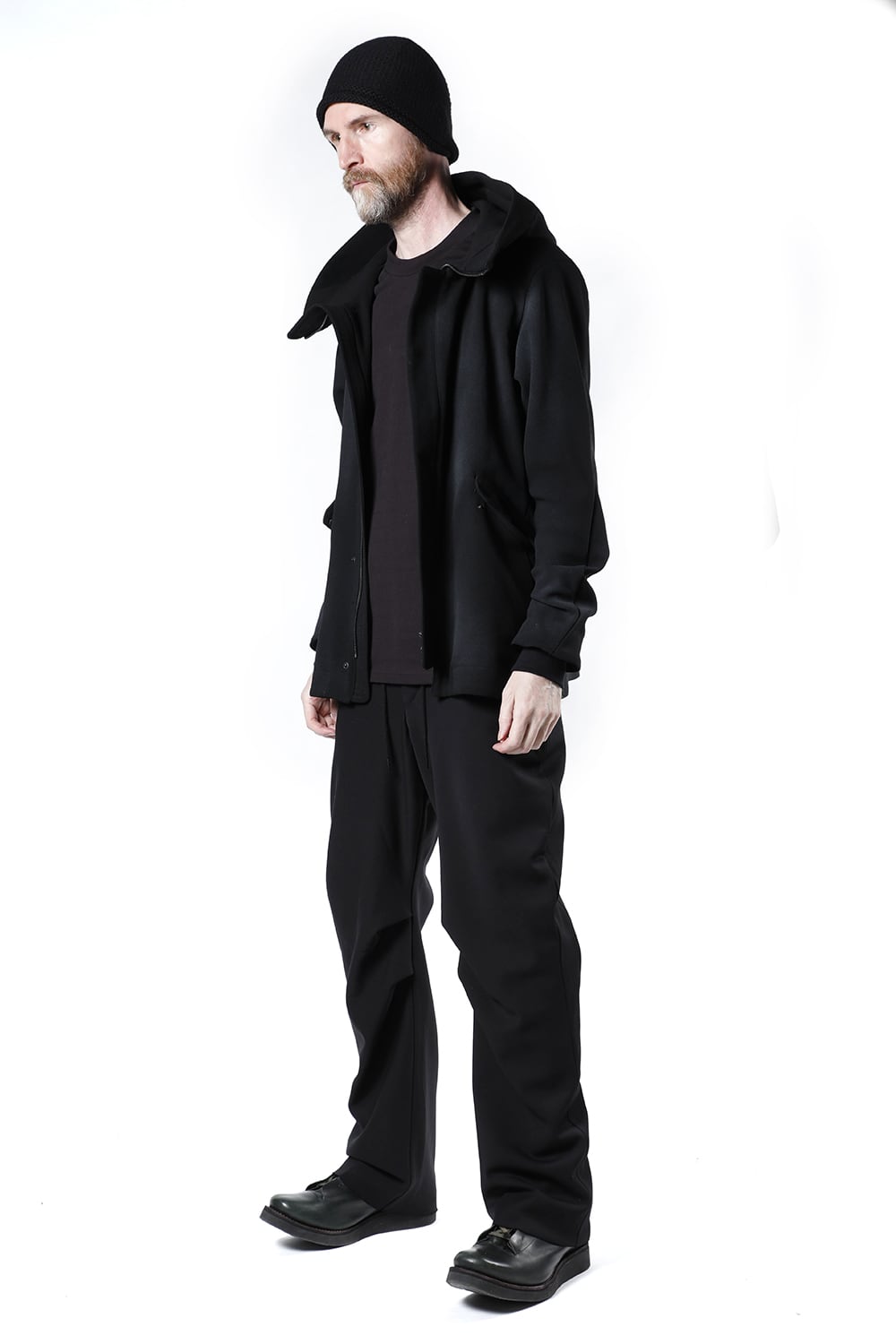 ジャケット ウール ヘビー ジョーゼット ホワイトピグメント コーティング