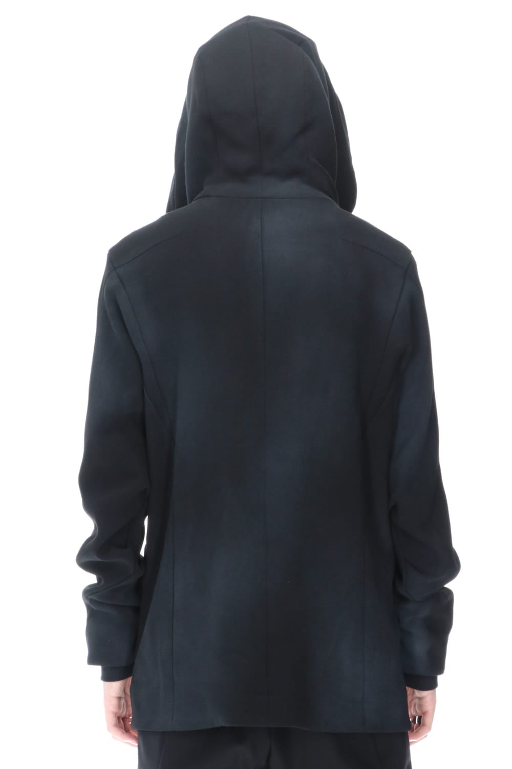 ジャケット ウール ヘビー ジョーゼット ホワイトピグメント コーティング