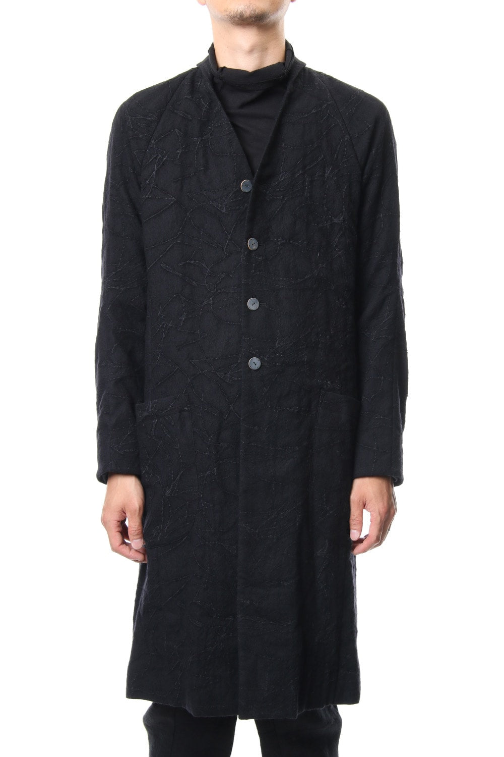 Coat Wool Printed