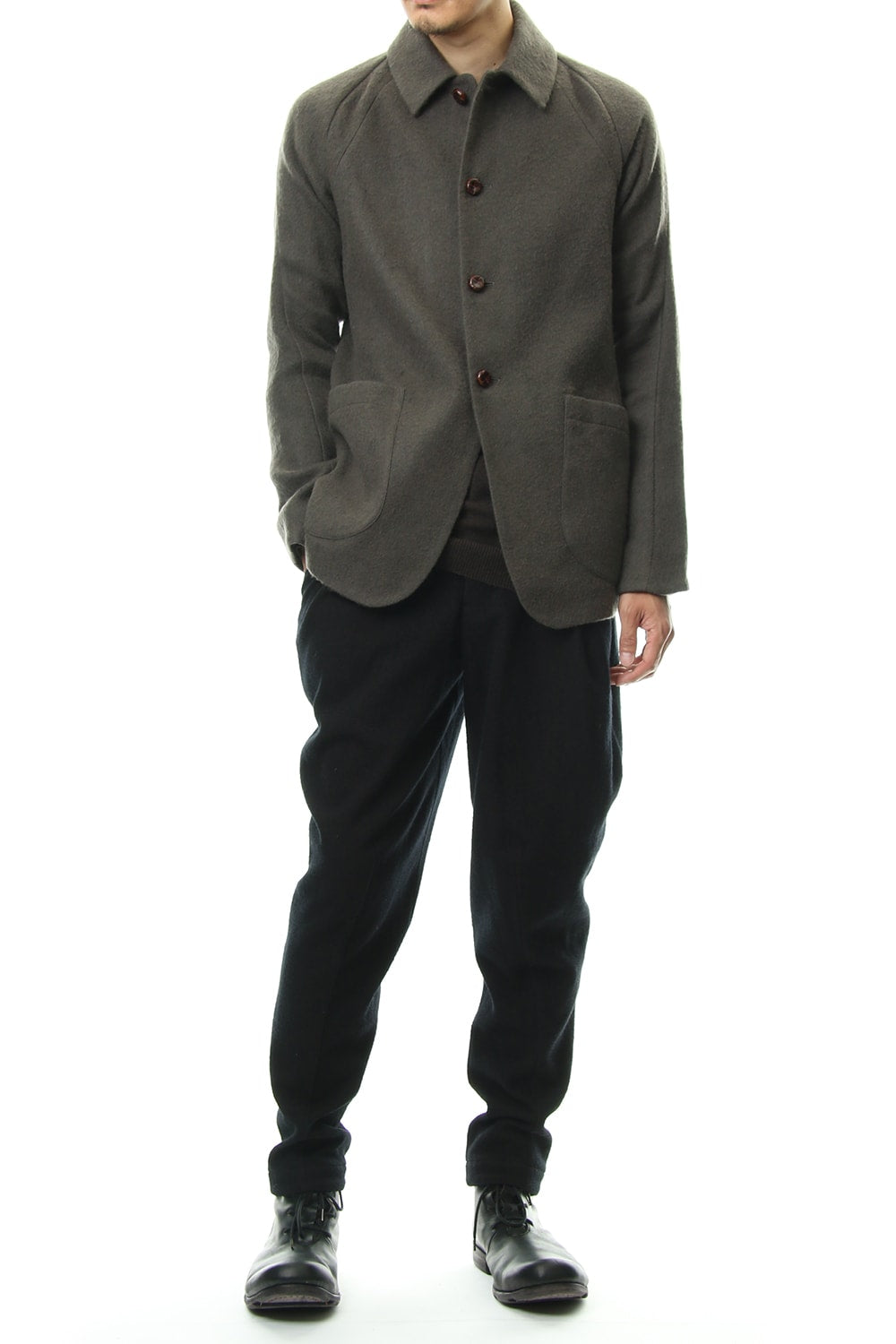 Coat Camel / Linen CTK-BSC