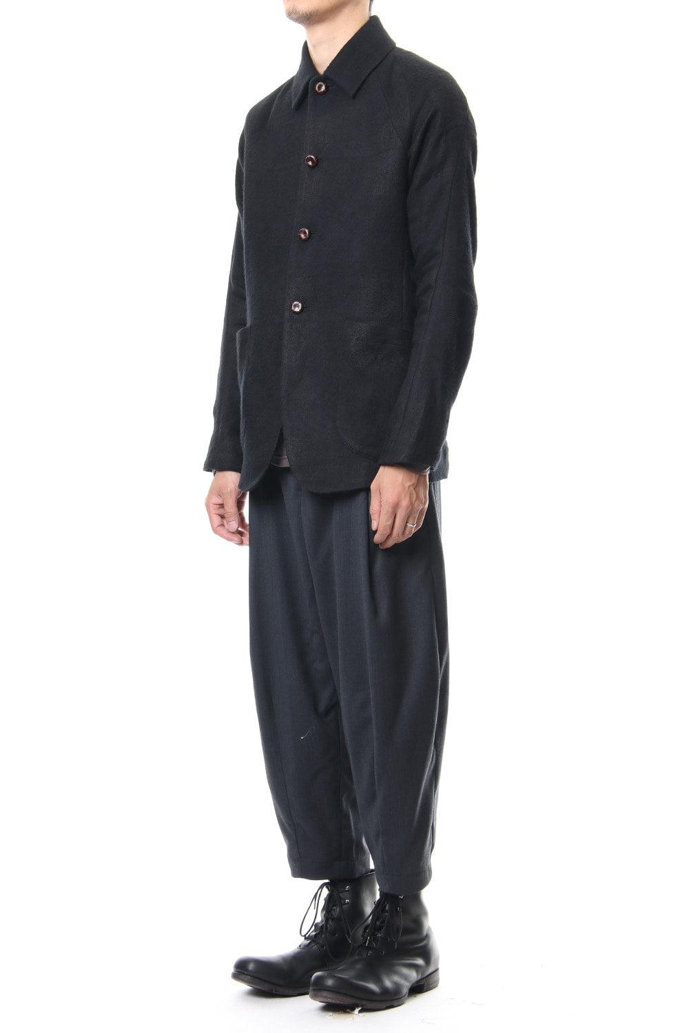 FASCNATE Limited Coat Camel /Linen Shadow Check