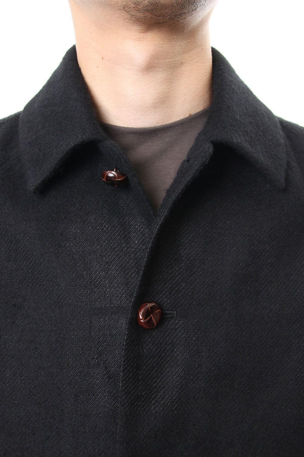 FASCNATE Limited Coat Camel /Linen Shadow Check