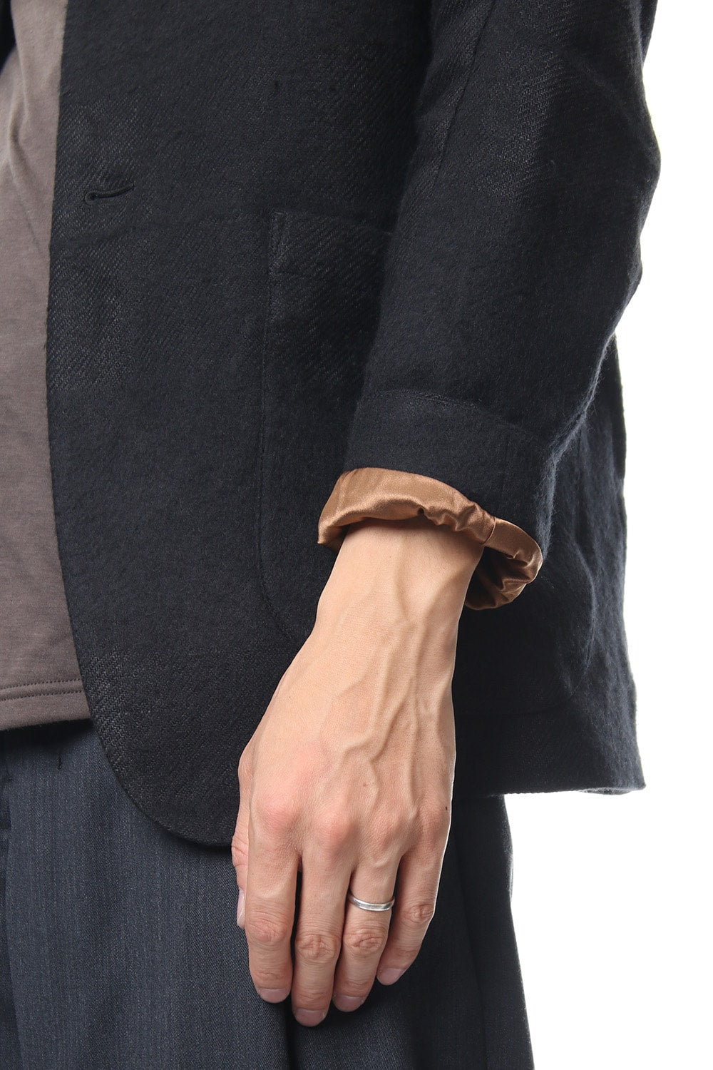 FASCNATE Limited Coat Camel /Linen Shadow Check