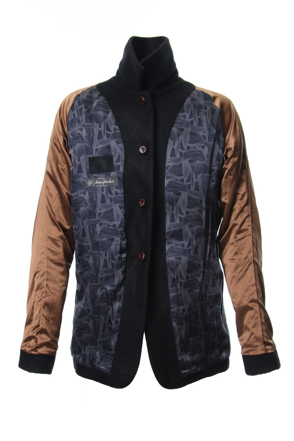 FASCNATE Limited Coat Camel /Linen Shadow Check