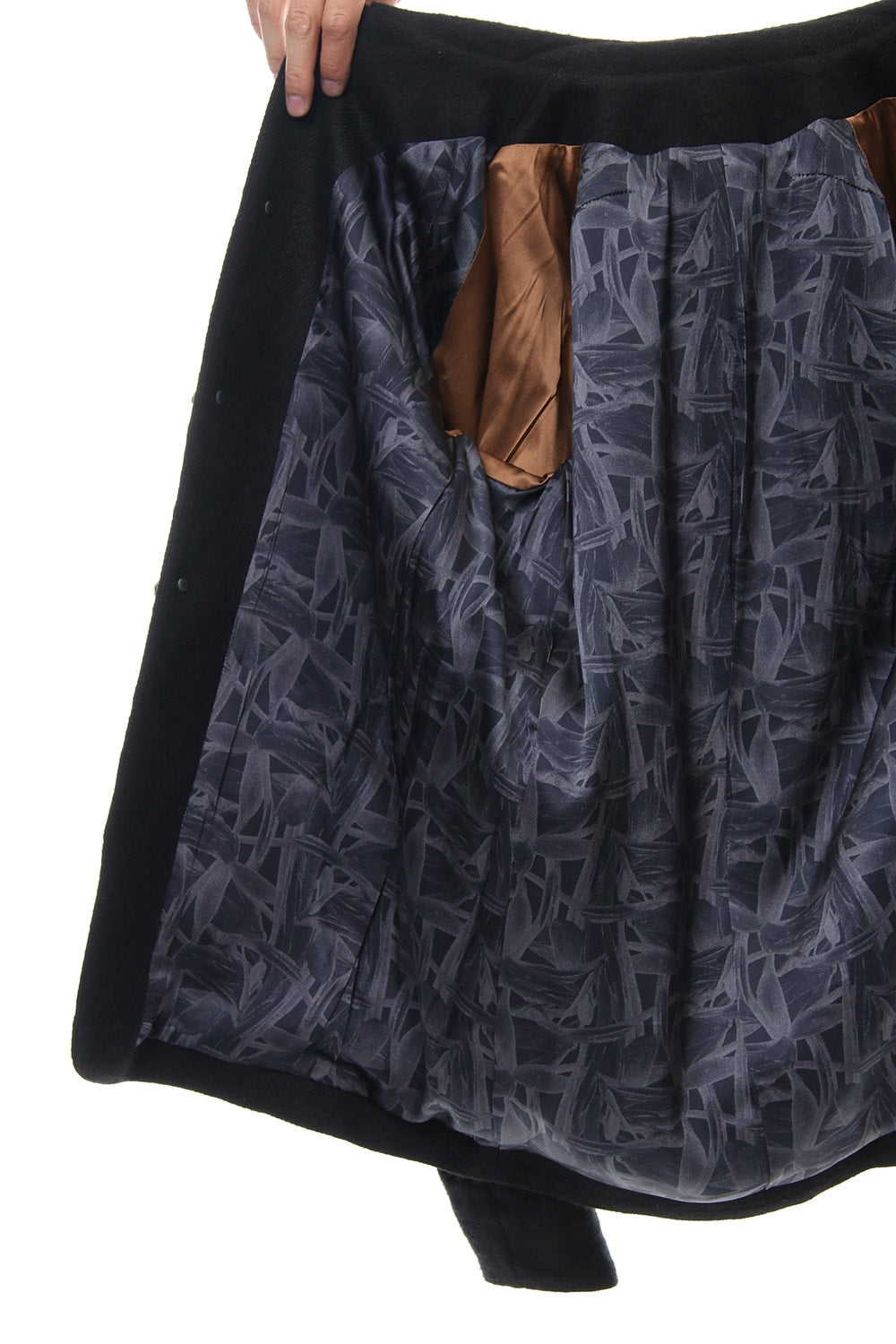 FASCNATE Limited Coat Camel /Linen Shadow Check