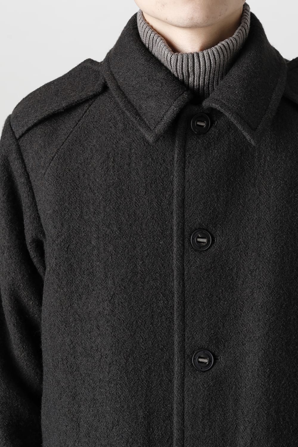 Coat Wool Herringbone