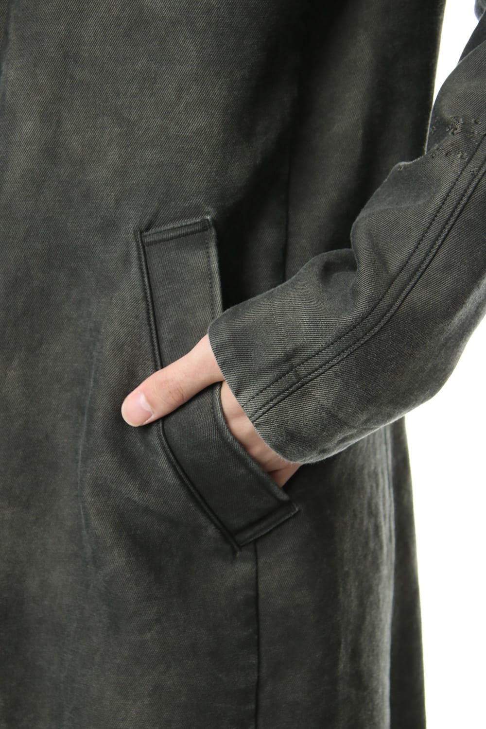 Product Dye Opal Processing Soutien Collar Coat