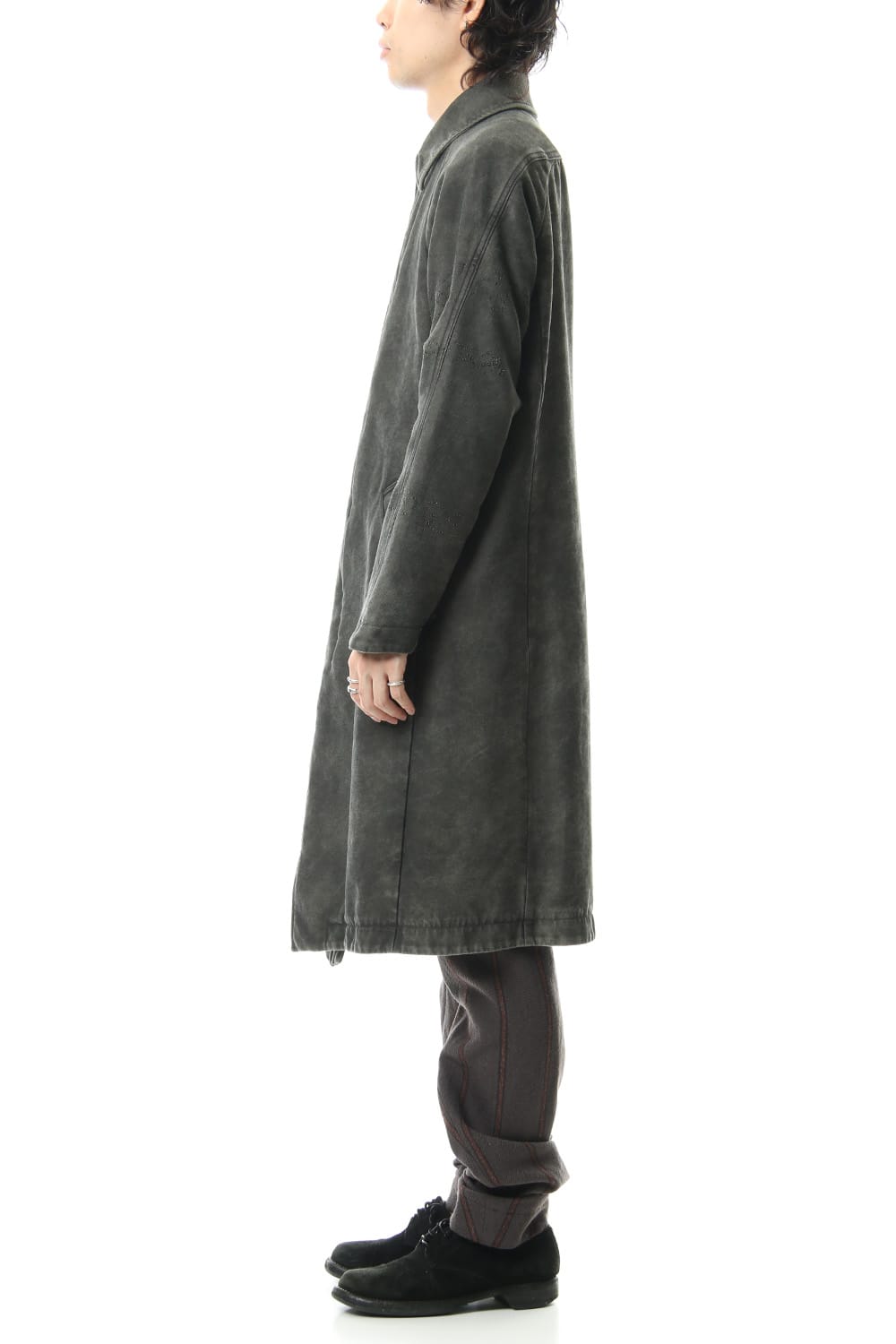 Product Dye Opal Processing Soutien Collar Coat