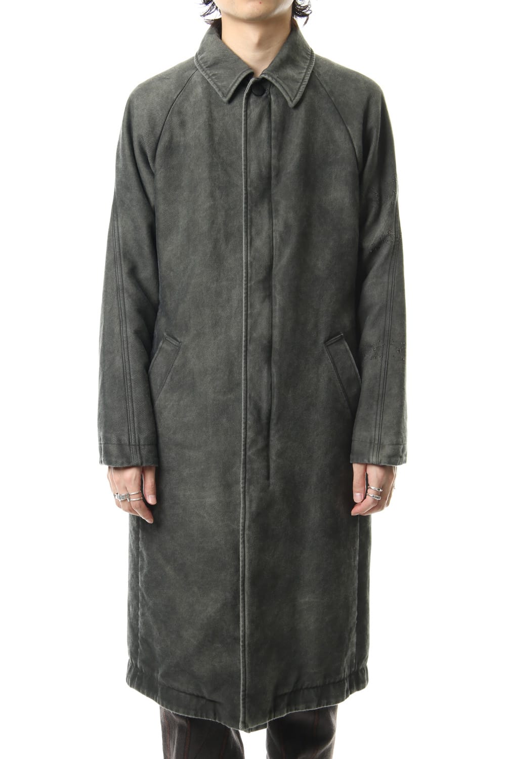 Product Dye Opal Processing Soutien Collar Coat