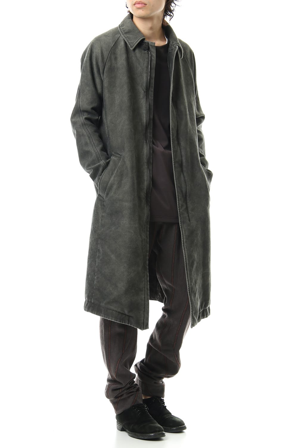 Product Dye Opal Processing Soutien Collar Coat