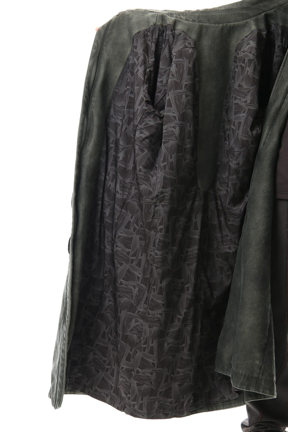 Product Dye Opal Processing Soutien Collar Coat