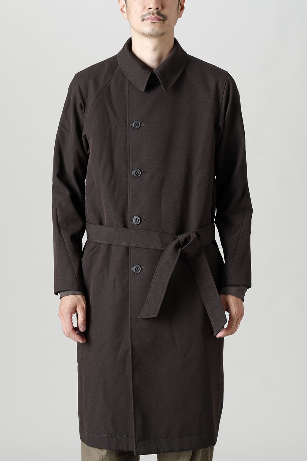 Coat structure Wool gabardine