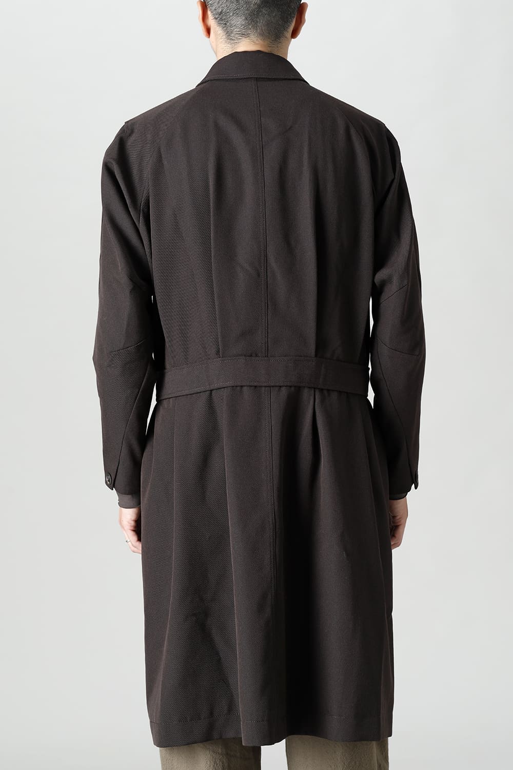 Coat structure Wool gabardine