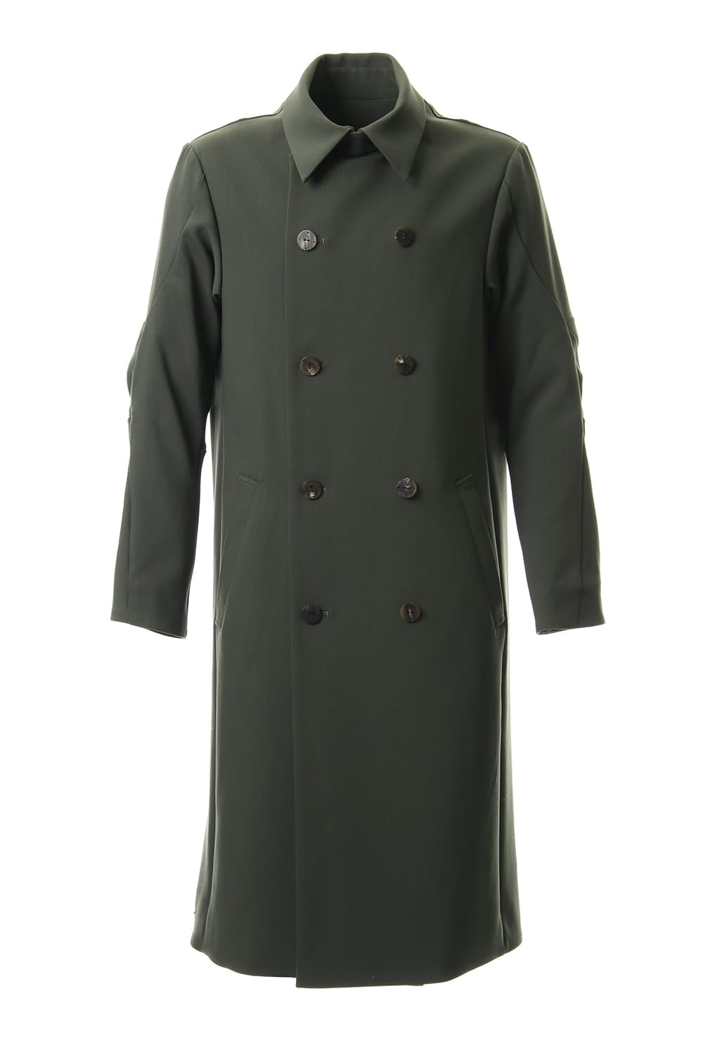 4 Way Stretch Wool Trench Coat