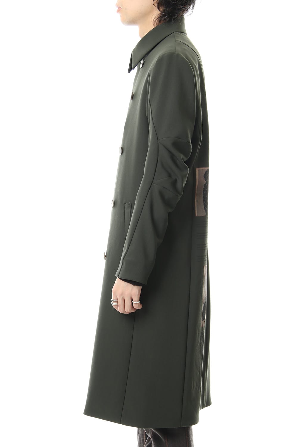 4 Way Stretch Wool Trench Coat