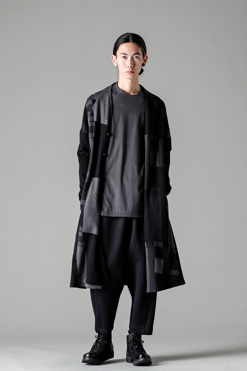 Coat silk / cotton jacquard