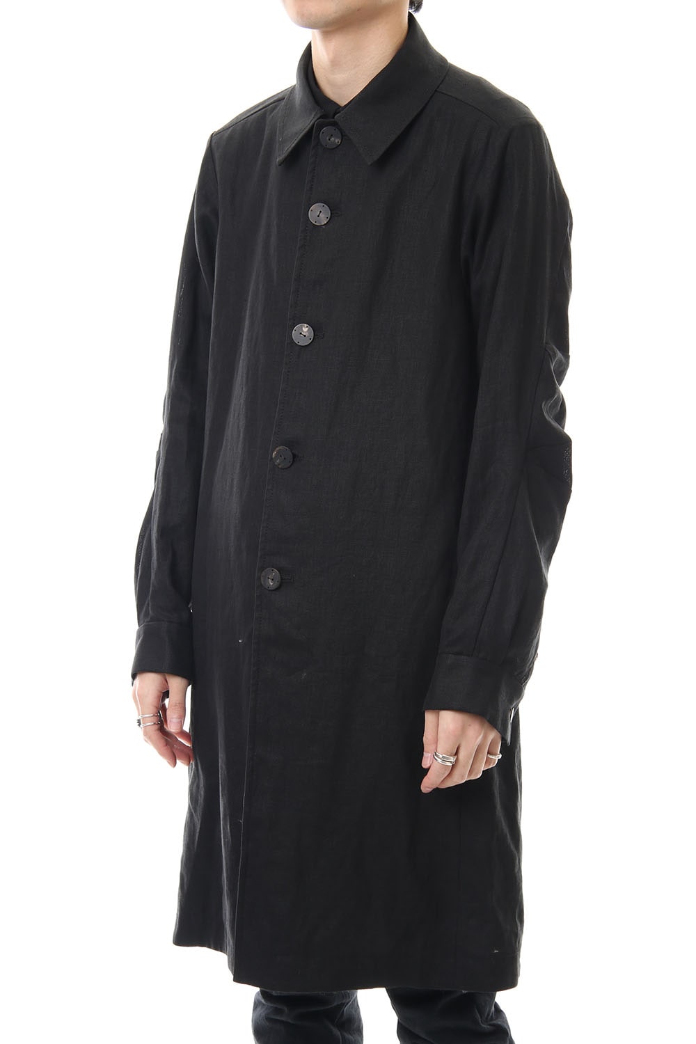 Coat Linen - Black