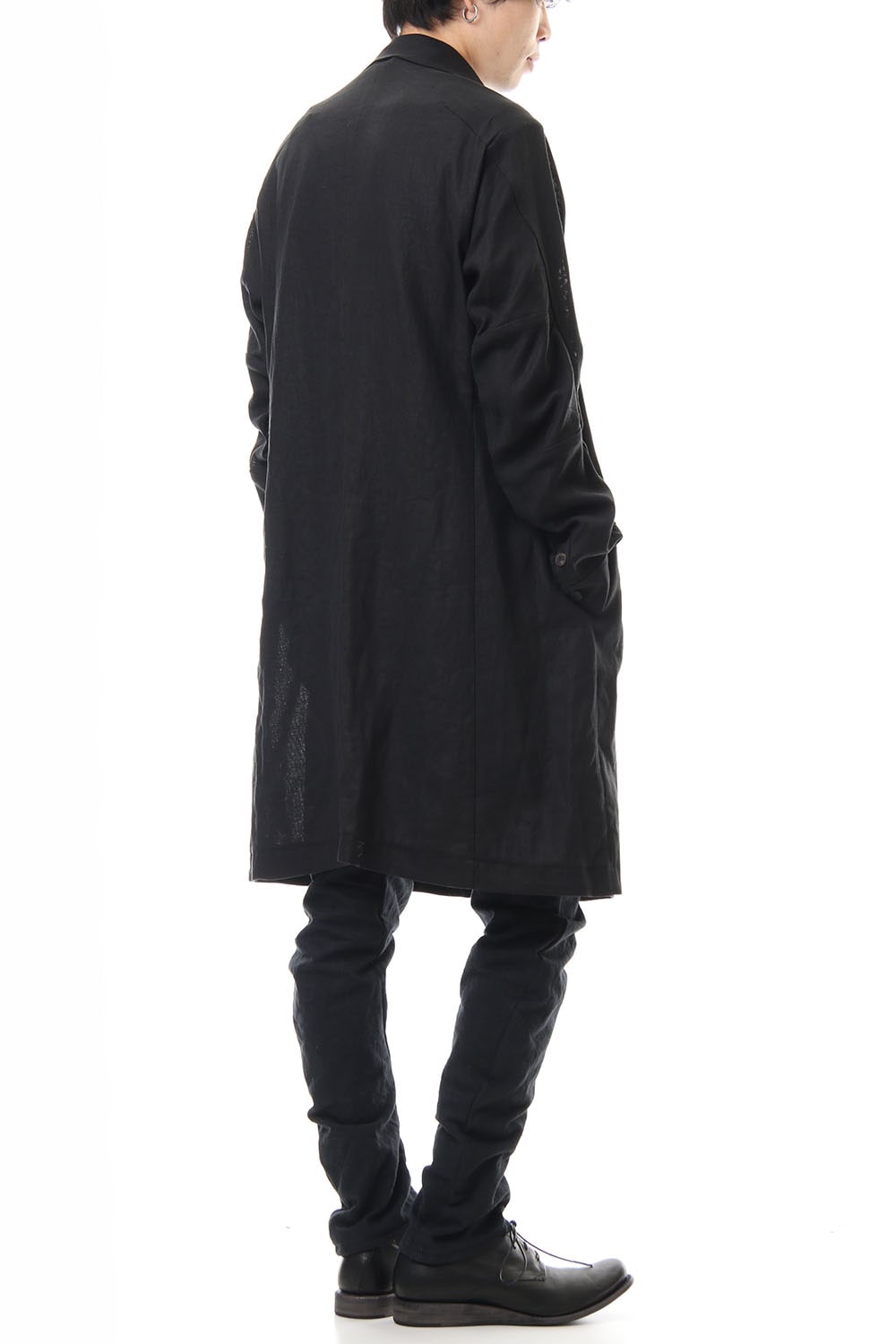 Coat Linen - Black